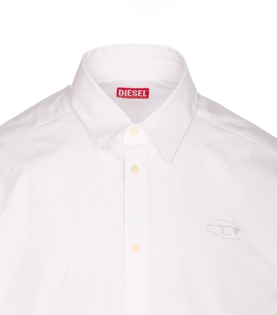 26SS 디젤 긴팔 셔츠 A20472 0GSBH100 White - DIESEL