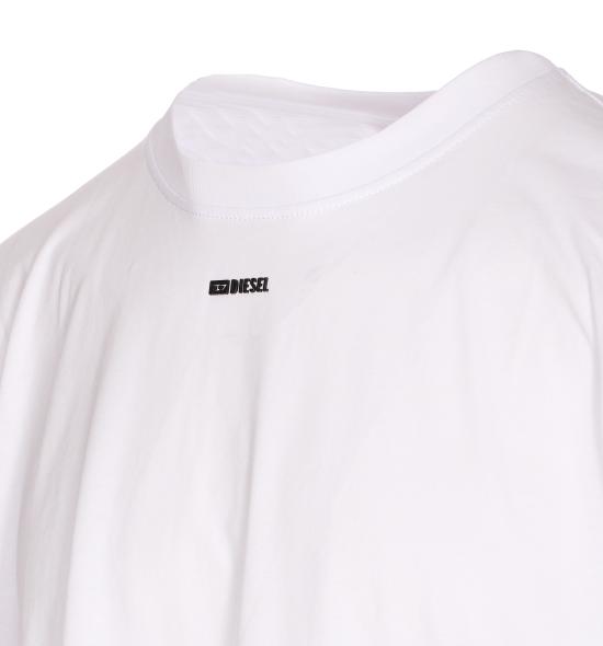 26SS 디젤 반팔 티셔츠 A21654 0NIAX100 White - DIESEL