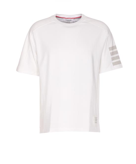 26SS 톰브라운 반팔 티셔츠 MJS246A 07323100 White