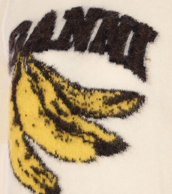 26SS 가니 브러쉬드 알파카 스웨터 A1070093 135 Beige - GANNI