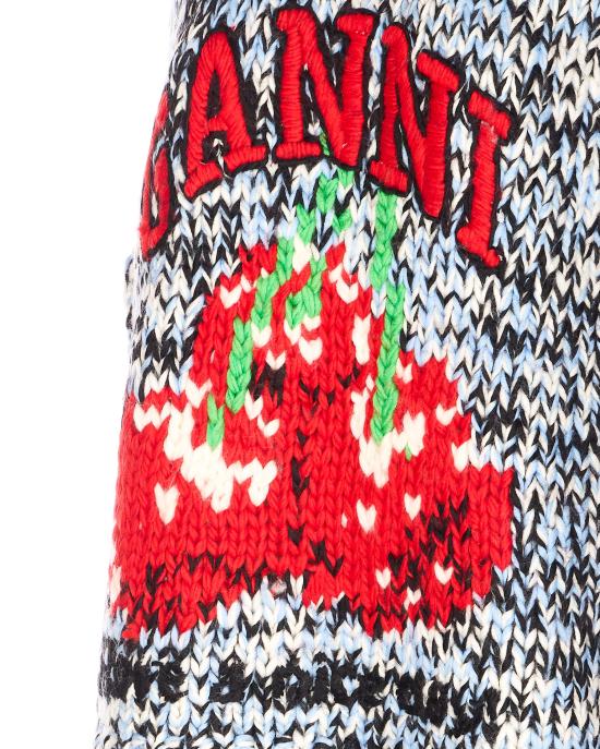 26SS 가니 베스트 A1070119 561 Blue - GANNI