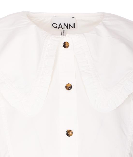 26SS 가니 블라우스 A1040093 151 White - GANNI