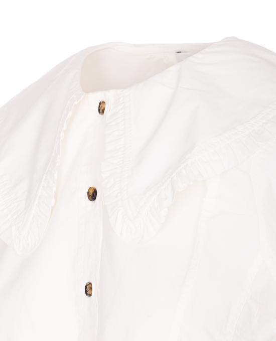 26SS 가니 블라우스 A1040093 151 White - GANNI