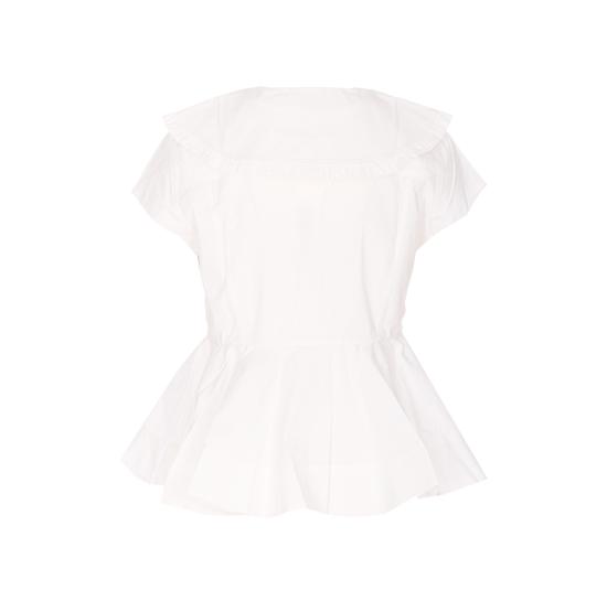 26SS 가니 블라우스 A1040093 151 White - GANNI