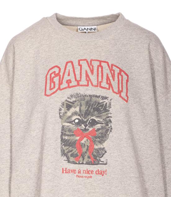 26SS 가니 스웨터 A1060016 920 Grey - GANNI