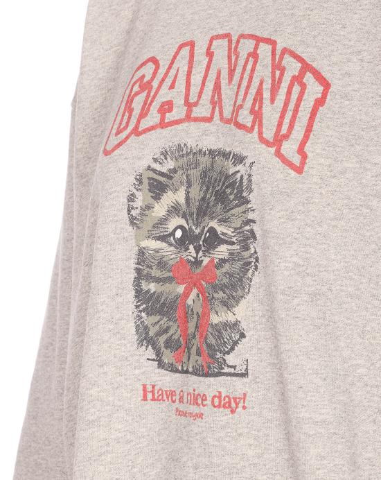 26SS 가니 스웨터 A1060016 920 Grey - GANNI