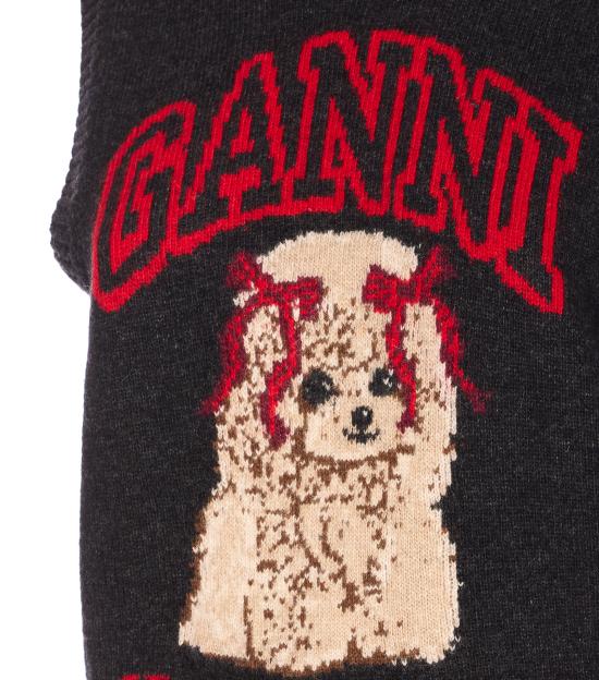 26SS 가니 베스트 A1070264 052 Black - GANNI