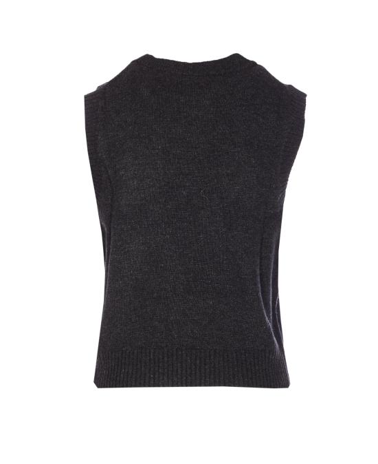 26SS 가니 베스트 A1070264 252 Black - GANNI