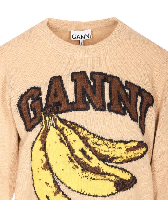 26SS 가니 스웨터 A1070265 118 Beige - GANNI