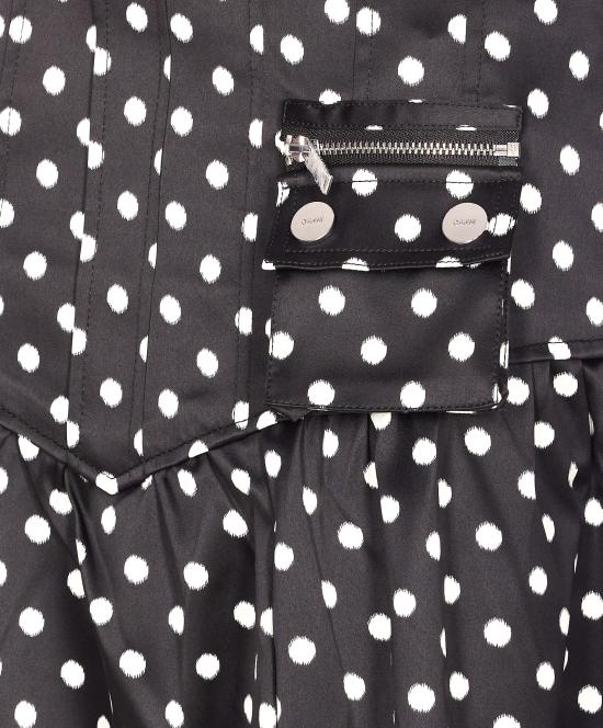 26SS 가니 미디 스커트 A1090065 099 Black - GANNI