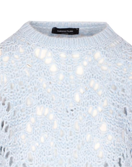 26SS 파비아나 필리피 스웨터 MAD266F028 L7425154 Blue - FABIANA FILIPPI