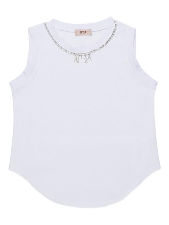 26SS [키즈] 누메로벤투노 티셔츠 N210A5N0479 0N100 White