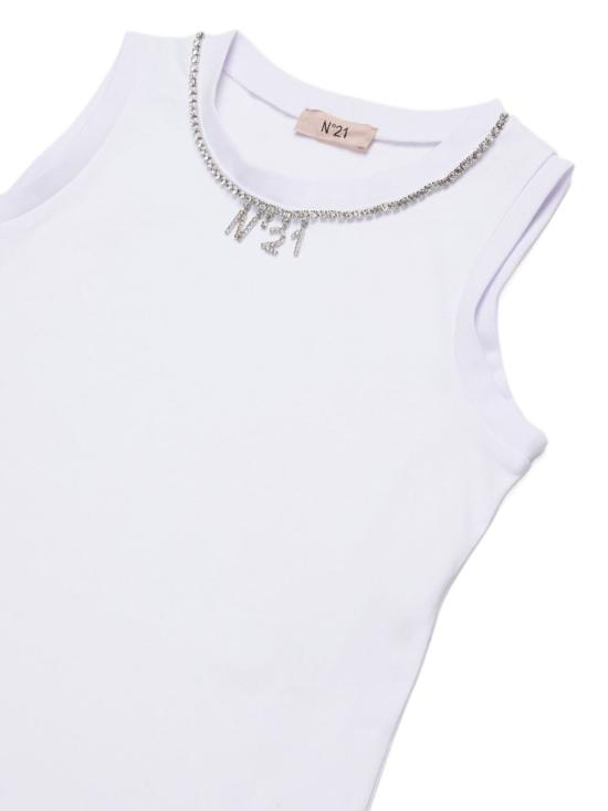 26SS [키즈] 누메로벤투노 티셔츠 N210A5N0479 0N100 White - N°21