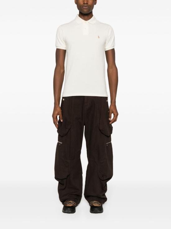 26SS 폴로 랄프로렌 폴로 티셔츠 710536856 417 White - POLO RALPH LAUREN