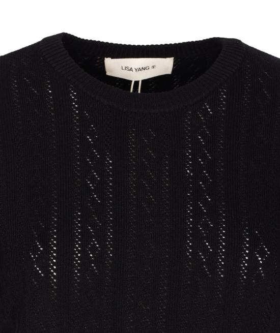 26SS 리사 양 스웨터 2026070 OR Black - LISA YANG
