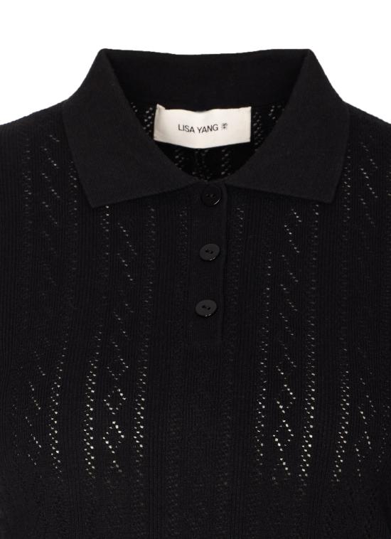 26SS 리사 양 터틀넥 2026022 OR Black - LISA YANG