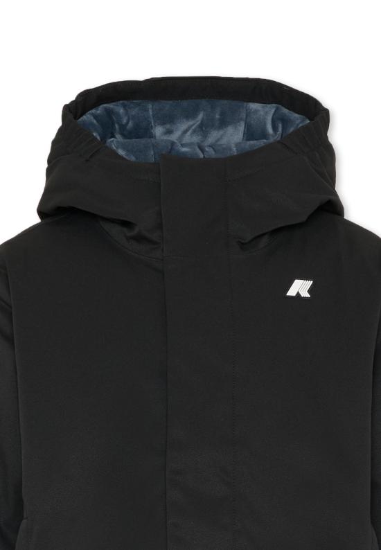 25FW [키즈] 까웨 자켓 K1128FW AL8 BLACK - K-WAY