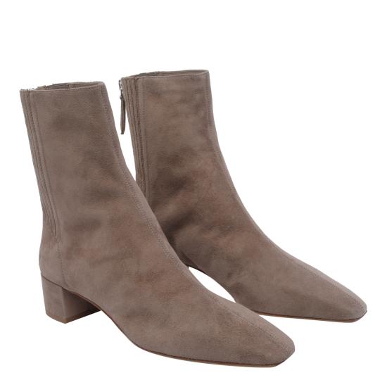 26SS 아쿠아주라 부츠 SHOMIDB8 SUETOR Brown - AQUAZZURA