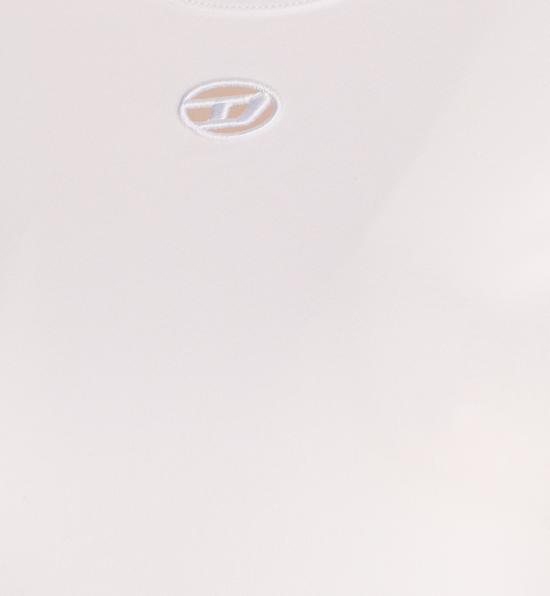 26SS 디젤 반팔 티셔츠 A19912 0AFAA100 White - DIESEL