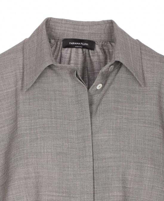 26SS 파비아나 필리피 셔츠 CAD266F309 L7718179 Grey - FABIANA FILIPPI