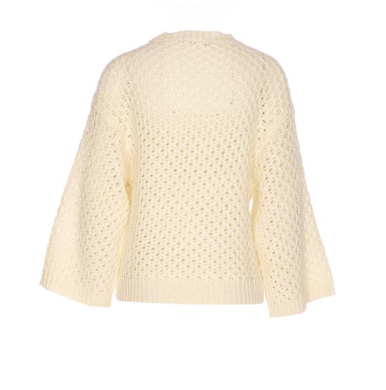 26SS 파비아나 필리피 스웨터 MAD266F034 L75025 White - FABIANA FILIPPI