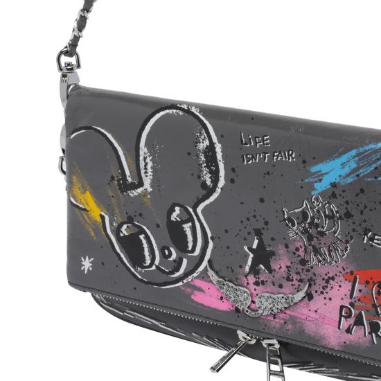 26SS 자딕앤볼테르 숄더백 LWBA04250 098 Grey - ZADIG & VOLTAIRE