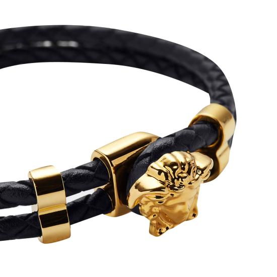 26SS 베르사체 브레이슬릿 DG05579 DMTND41O Black - VERSACE