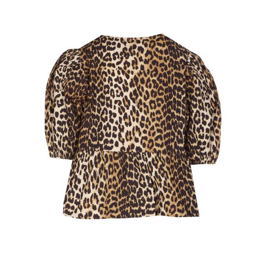 26SS 가니 블라우스 F9116 943 Brown - GANNI