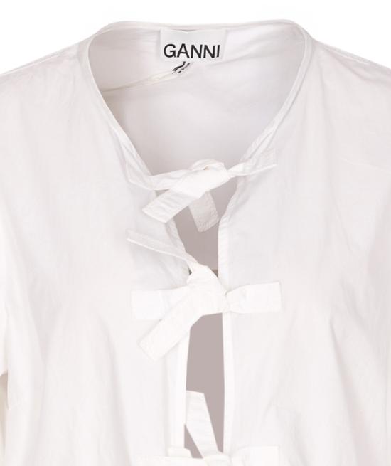26SS 가니 블라우스 F7364 151 White - GANNI