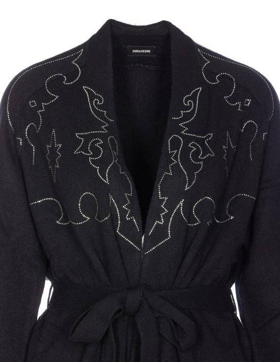 26SS 자딕앤볼테르 가디건 KWCA01536 011 Black - ZADIG & VOLTAIRE