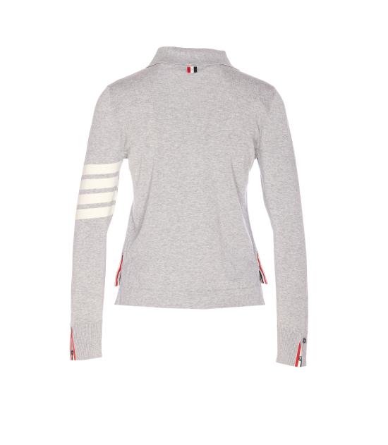 26SS 톰브라운 4바 코튼 셔츠 FKL003A Y3036055 Grey - THOM BROWNE