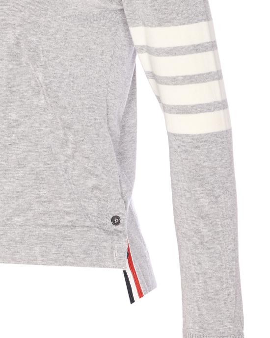 26SS 톰브라운 4바 코튼 셔츠 FKL003A Y3036055 Grey - THOM BROWNE