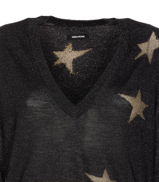 26SS 자딕앤볼테르 스웨터 KWSW02846 011 Black - ZADIG & VOLTAIRE