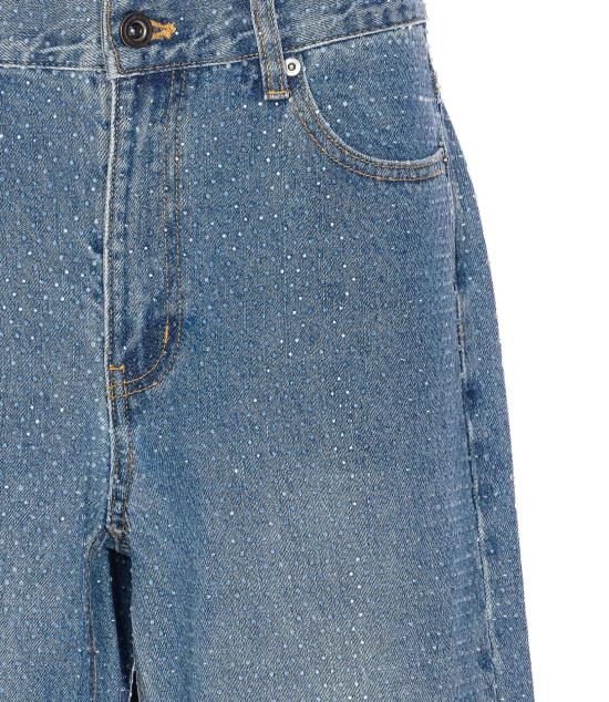 26SS 셀프 포트레이트 데님 팬츠 813PA BLUE Blue - SELF PORTRAIT