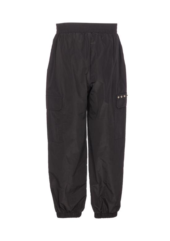 26SS 리우조 트레이닝/조거 팬츠 WA6095T375A 22222 Black - LIU JO