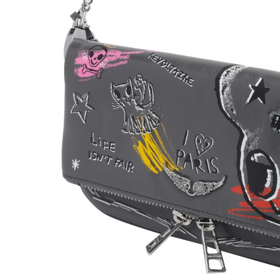 26SS 자딕앤볼테르 숄더백 LWBA04260 098 Grey - ZADIG & VOLTAIRE