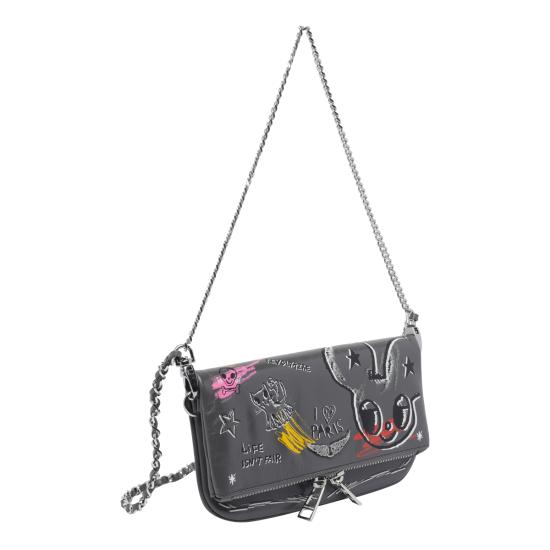 26SS 자딕앤볼테르 숄더백 LWBA04260 098 Grey - ZADIG & VOLTAIRE