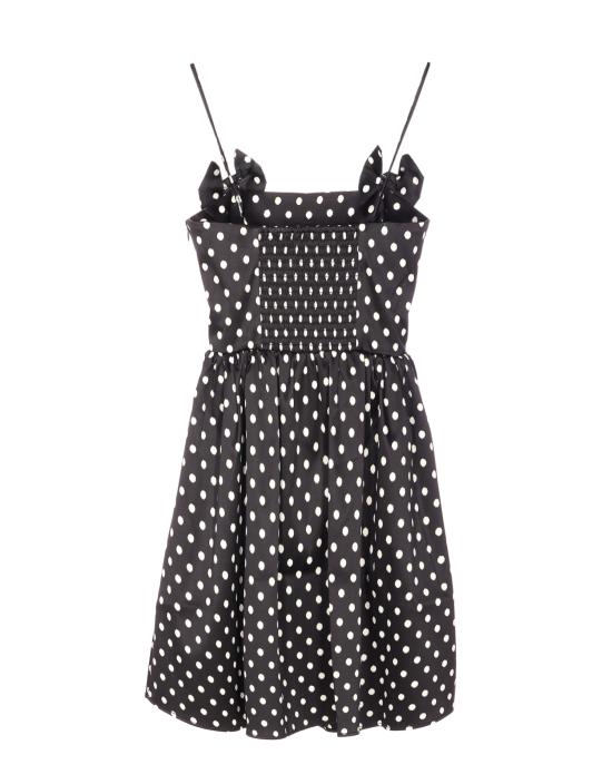 26SS 가니 미디 원피스 A1030193 099 Black - GANNI