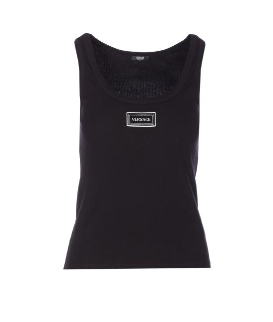 26SS 베르사체 긴팔 티셔츠 1023210 1A172221B000 Black