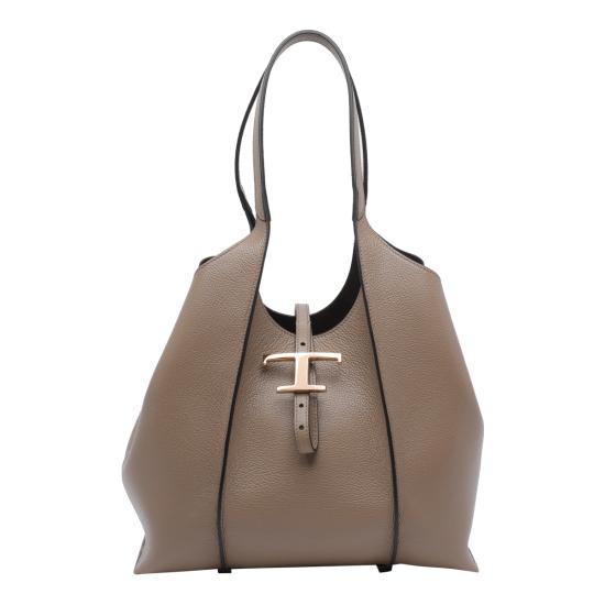 26SS 토즈 T 타임리스 쇼퍼 백 스몰 XBWTSBA0200 XSOC413