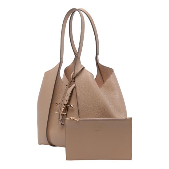 26SS 토즈 토트백 XBWTSBA0200 XSOC428 Brown - TODS