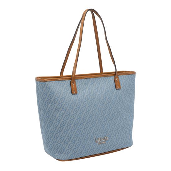 26SS 리우조 토트백 AA6070T379A 09C45 Blue - LIU JO