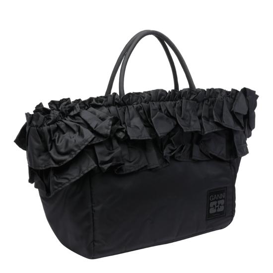 26SS 가니 토트백 A7188 099 Black - GANNI