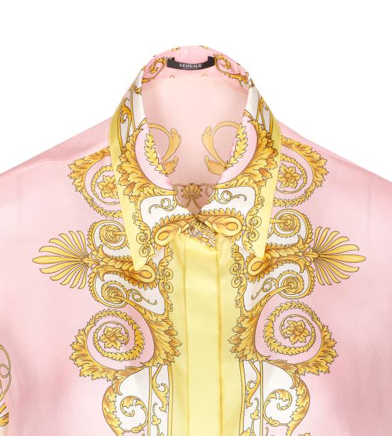 26SS 베르사체 셔츠 1001360 1A171655Y590 Pink - VERSACE