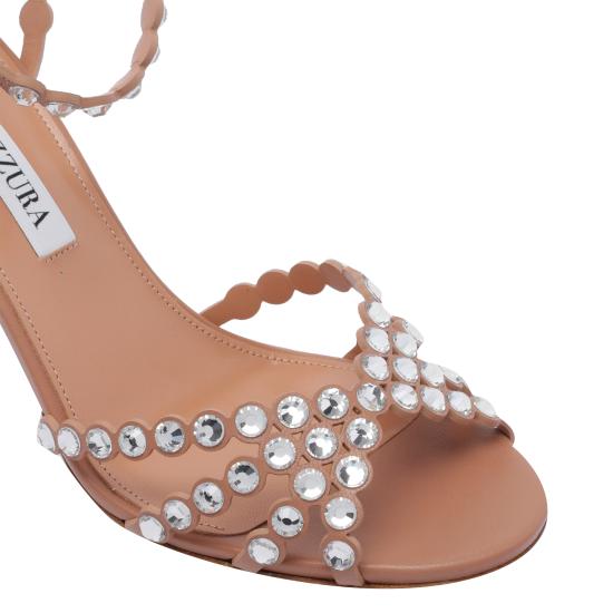 26SS 아쿠아주라 샌들 TQLMIDS0 NAPPWP Pink - AQUAZZURA