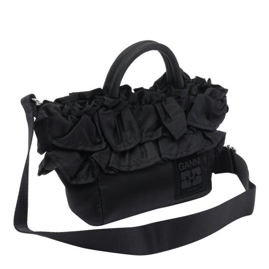 26SS 가니 토트백 A7187 099 Black - GANNI