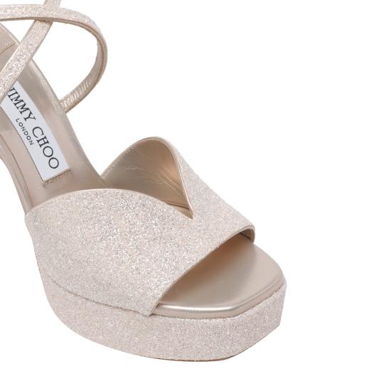 26SS 지미추 힐/펌프스 KARLI PF 125 GQILIGHT SOFT GOLD Golden - JIMMY CHOO