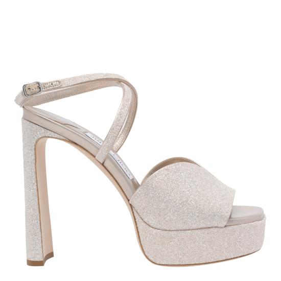 26SS 지미추 힐/펌프스 KARLI PF 125 GQILIGHT SOFT GOLD Golden