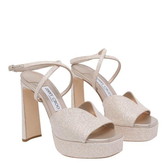 26SS 지미추 힐/펌프스 KARLI PF 125 GQILIGHT SOFT GOLD Golden - JIMMY CHOO