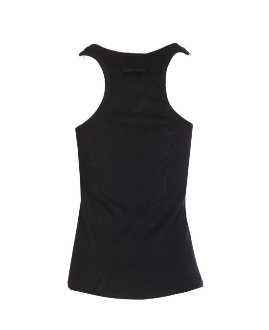 26SS 장 폴 고티에 민소매 티셔츠 TO380 J01400 Black - JEAN PAUL GAULTIER